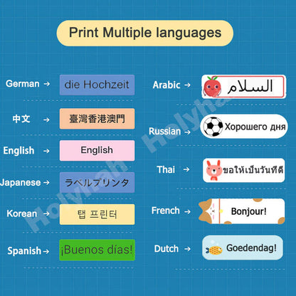 Mini Portable Lable Maker 6