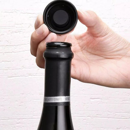 Vacuum Wine Bottle Cap Stopper-3Pcs+1Free 6