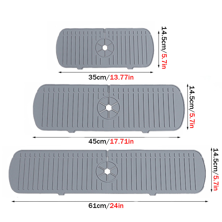 Kitchen Sink Silicone Splash Guard 6