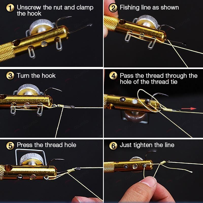Fast Fishing Knot Tying Tool 6