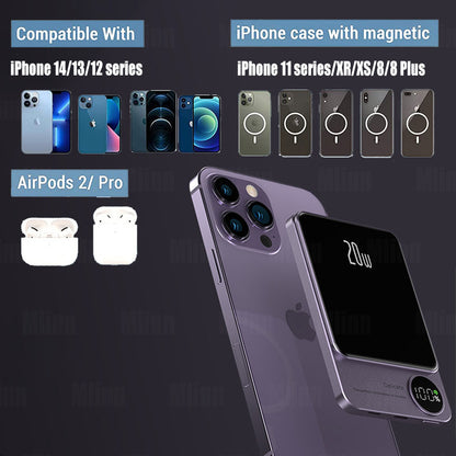 Wireless Magnetic Powerbank Charger 6