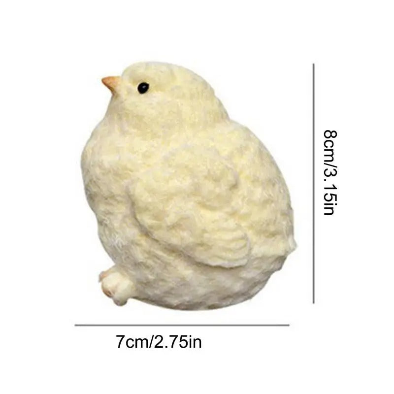 Handmade Ultra Soft Furry Chick Toy 6
