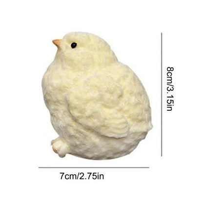 Handmade Ultra Soft Furry Chick Toy 6