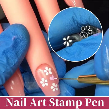 Nail Art Stamp Pen Set (6pcs) 6