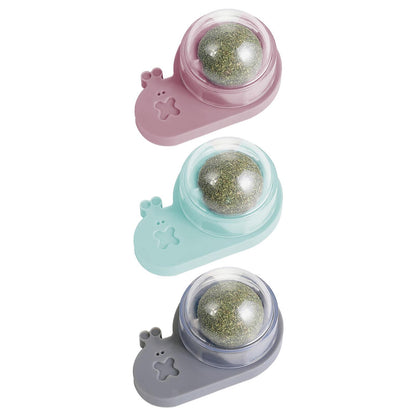 Natural Catnip Rotating Interactive Cat Toy 6