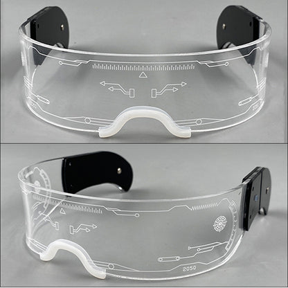 Cyberpunk Luminous LED Glowing Party Glasses 6