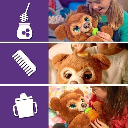 Curious Bear Interactive Plush Toy 6