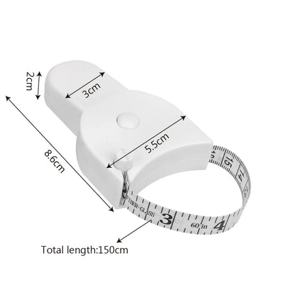 Ergonomic Retractable Telescopic Body Tape Measure 6