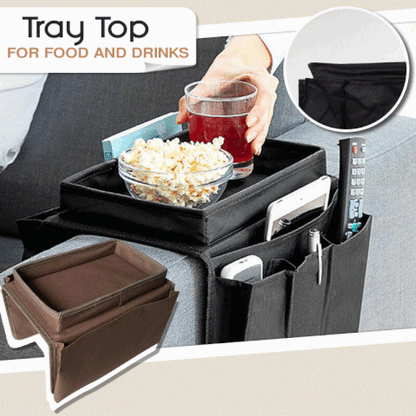 Sofa Armrest Tray With Organizer 6