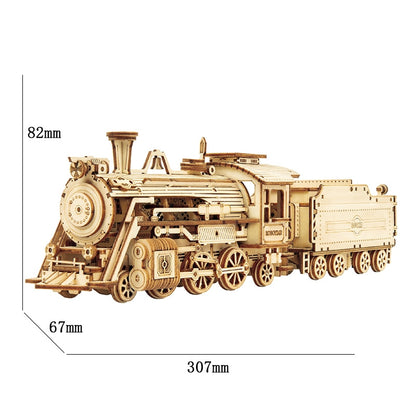 Super Wooden Mechanical Model Puzzle 6