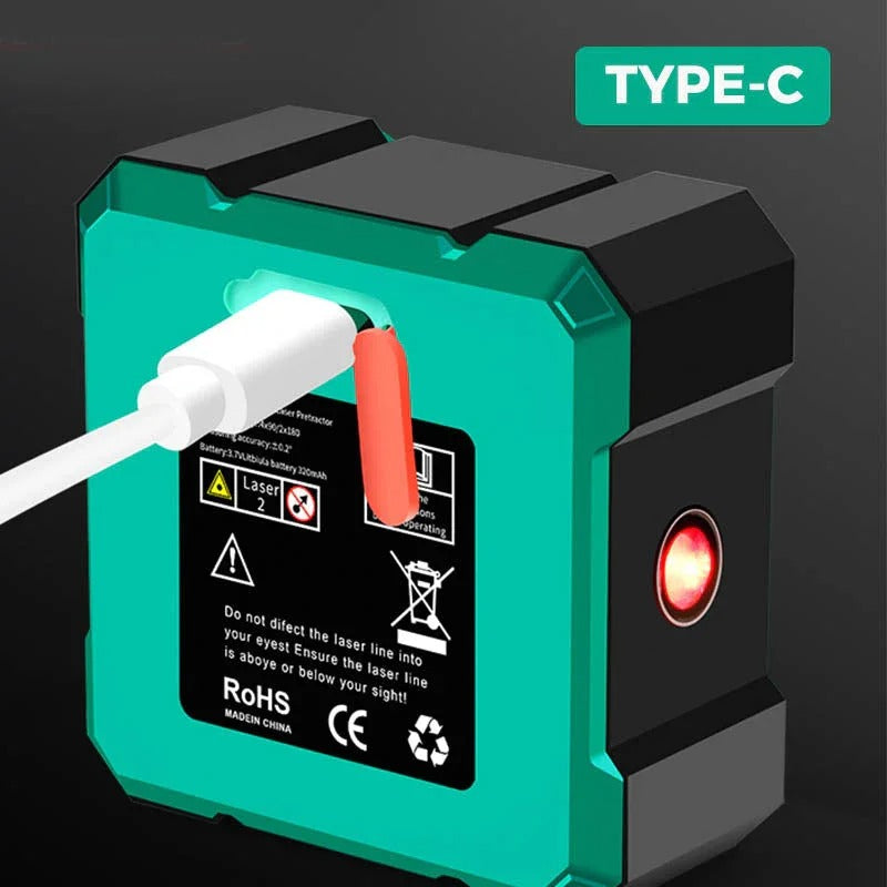 4-Side Magnetic Digital Angle Gauge with Laser 6