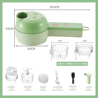 4 In 1 Handheld Electric Vegetable Cutter 6