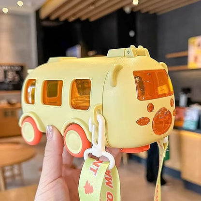 Portable Water Cup in Bus Shape with Strap 6