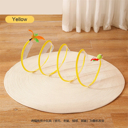 Self-play Cat Hunting Spiral Tunnel Toy 6