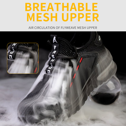 Men Black Safety Shoes 6