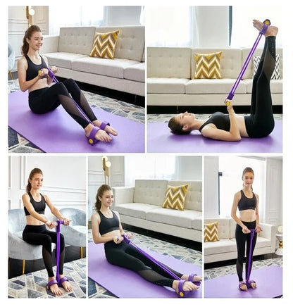 Multifunctional Pedal Resistance Elastic sit-up Bands 6