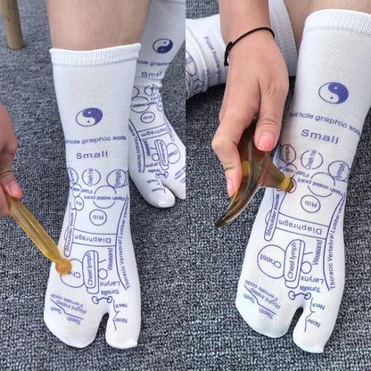 Acupressure Reflexology Chart Socks 6