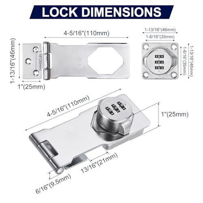 Anti-theft Cabinet Password Locks 6