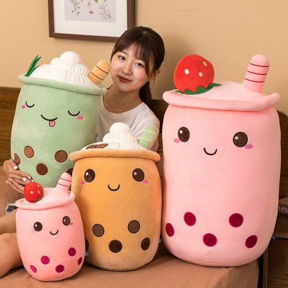 Giant Cute Stuffed Boba Tea Plushies Pillow 6