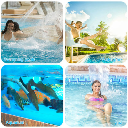 Dual Spray Swimming Pool Water Fountain 6
