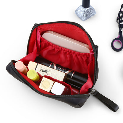 Cosmetic Bag Solid Color Korean Style Makeup Pouch 6