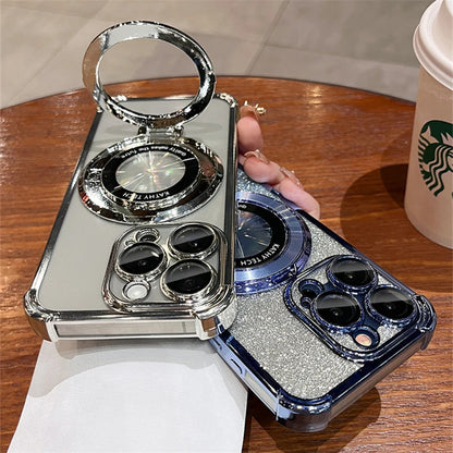 Shockproof Anti Drop Glitter Magsafe iPhone Case 6