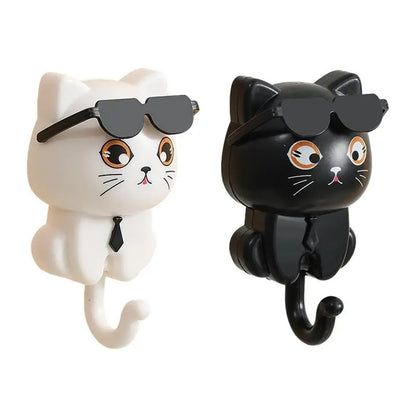 Cat Hook with Moving Sunglasses-3PCS 6