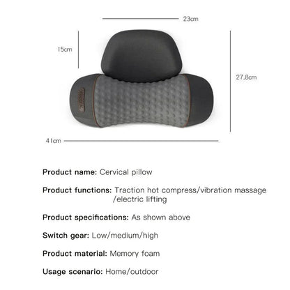 Electric Vibration Massager Cervical Pillow 6