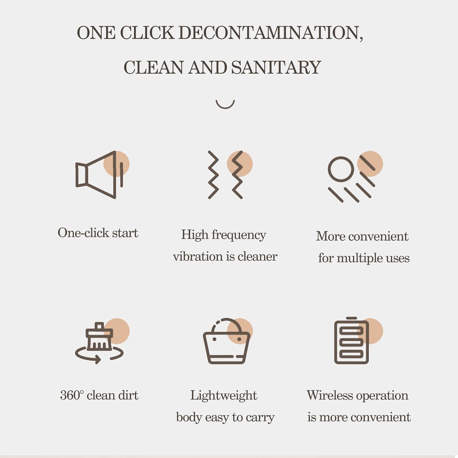 Smart Ultrasonic Deep Cleaner For Accessories 6