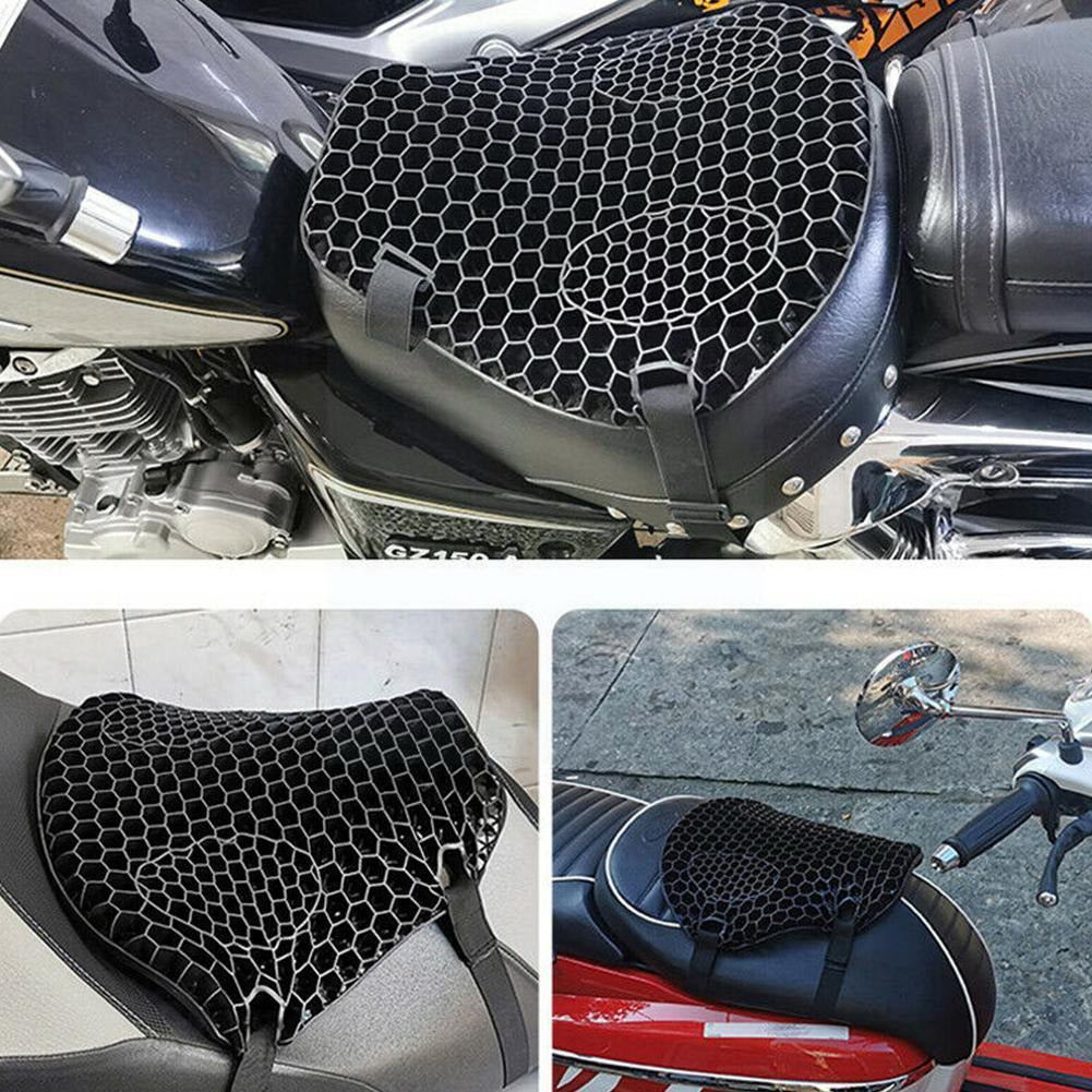 Motorcycle Honeycomb Gel Seat Cushion 6