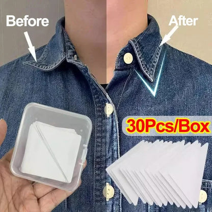 Shirt Collar Triangle Patch 6