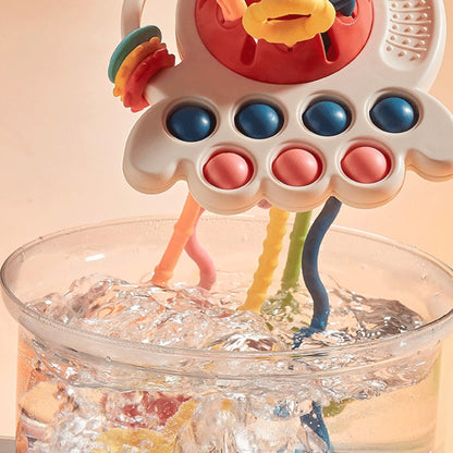 UFO Silicone Pulling Toy 5