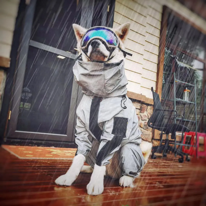 Reflective All-Weather Waterproof Dog Rain Coat 6