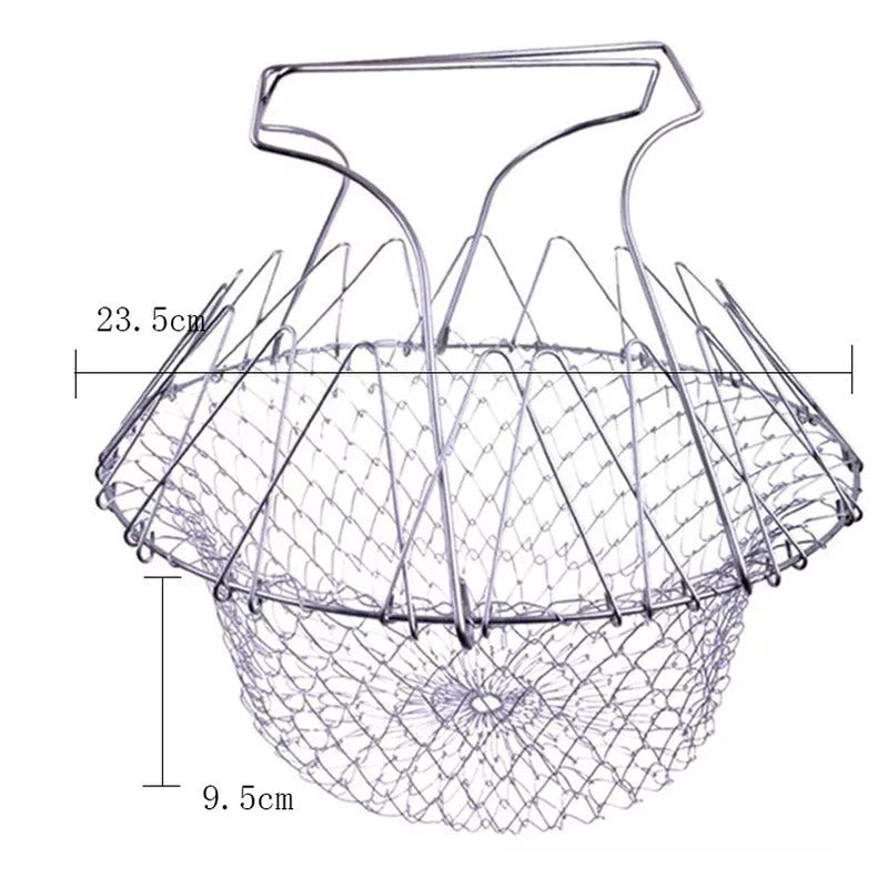Foldable Cooking Basket 6