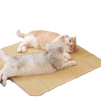 Sisal Cat Scratching Mat – Wall-Mounted Furniture Protector Pad for Cat Paw Training 6