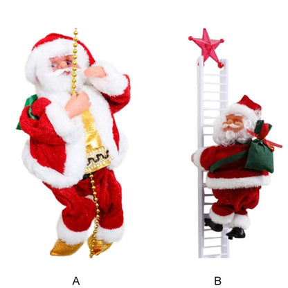Christmas Electric  Ladder Climbing Santa 6