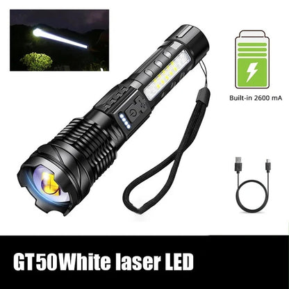 High Power Tactical Led  Emergency Warnings Flashlight Light 6