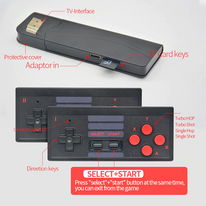 Classic Games Mini Retro Console 6