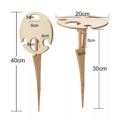 Outdoor Folding Wine Table 6