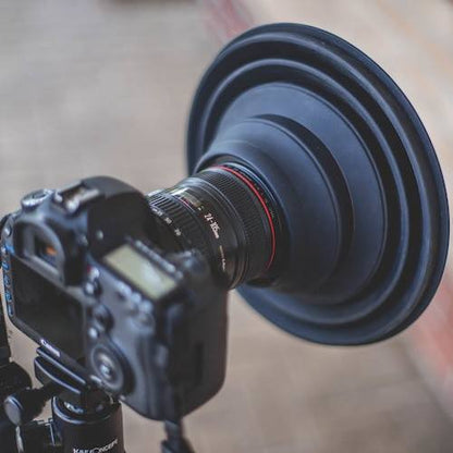 Camera lens hood for Canon Nikon Sony professional DSLRs and camcorders 6