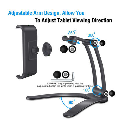 Desktop & Wall Pull-Up Lazy Bracket 6