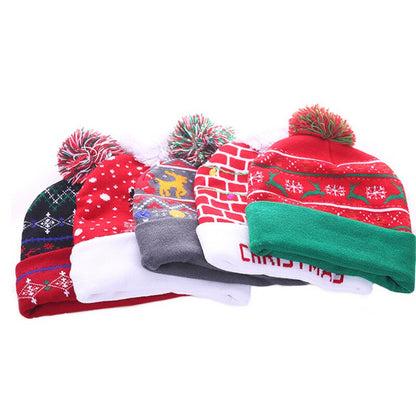 Christmas Theme LED Beanies 6