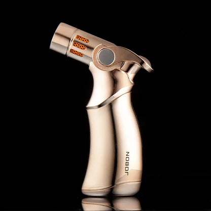 Windproof straight torch blue flame lighter 6