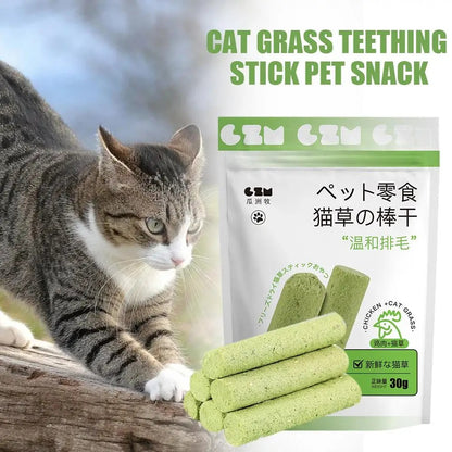 Cat Grass Teething Sticks 6