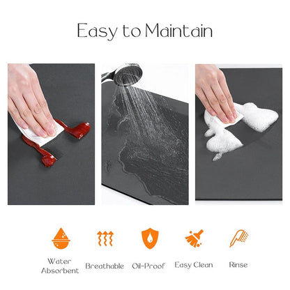 Multi-Purpose Super Absorbent Kitchen Counter Drying Mat 6