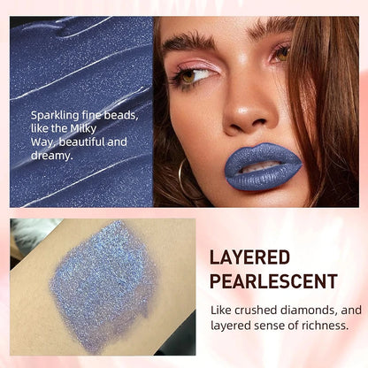 Metallic Liquid Diamond Glitter Lipstick 6