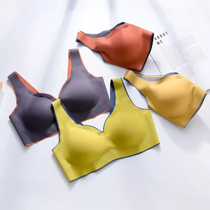 Latex Seamless Push Up Bra 6