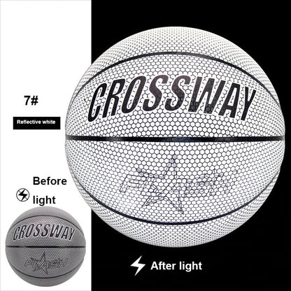 HOLOGRAPHIC REFLECTIVE GLOWING BASKETBALL 6