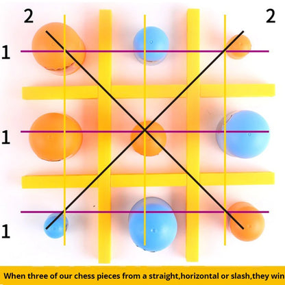 Tic-Tac-Toe Educational Toys 6