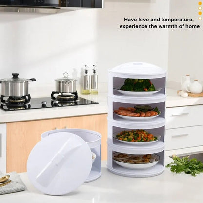 Food Stack Layer Insulated with Cover-4 Layers 6